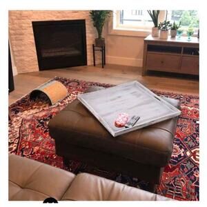 wooden tray for ottoman or coffee table
